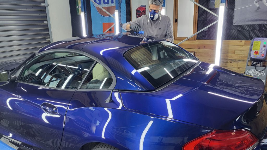Traitement ceramique nantes sur BMW Z4 E89
