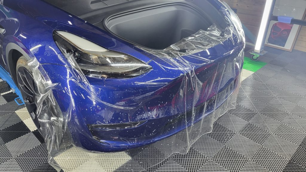 Protection des impacts et micro rayures avec le film de protection PPF Skyfol à Nantes par Renopolishauto